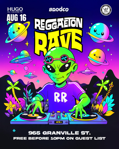 Reggaeton Rave at Fuego Saturdays