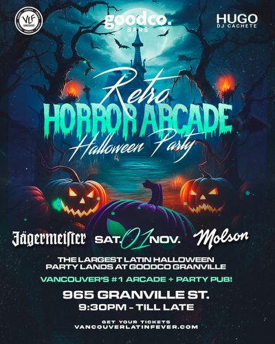 Fuego Saturdays - Retro Horror Arcade Halloween 