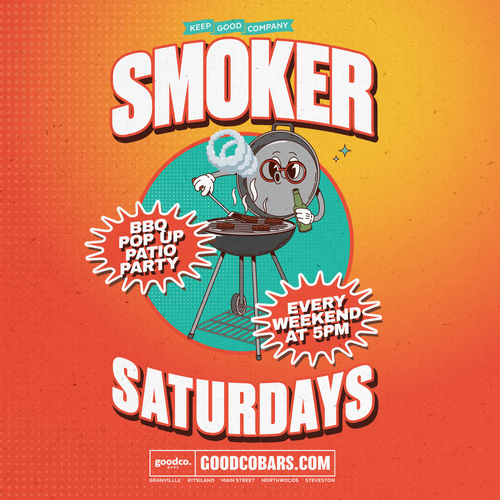 Smoker Saturdays BBQ Pop Up Every Saturday! 